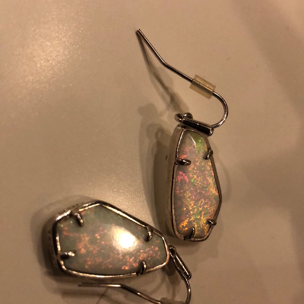 kendra scott opal earrings